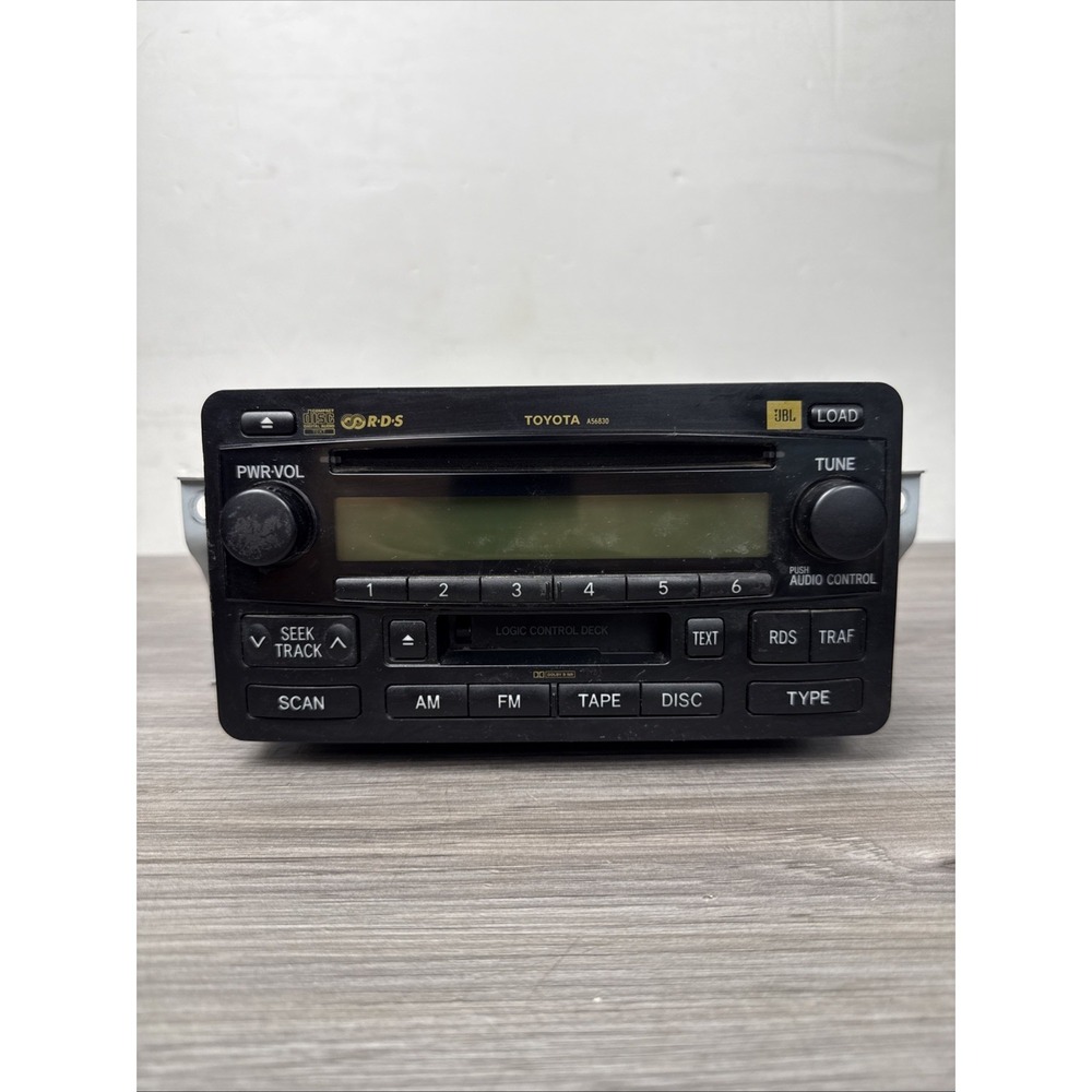 04-07 Toyota Tundra Sequoia Radio CD Cassette Player Receiver 861200C140